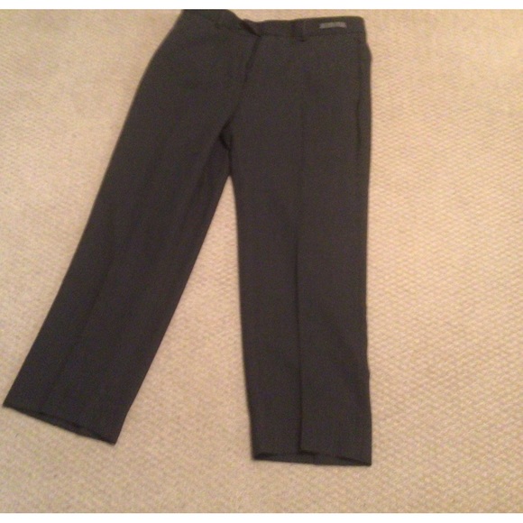 COSANI Mens, 100 % Wool, Size 38, Grey Dress Trousers - Picture 4 of 5